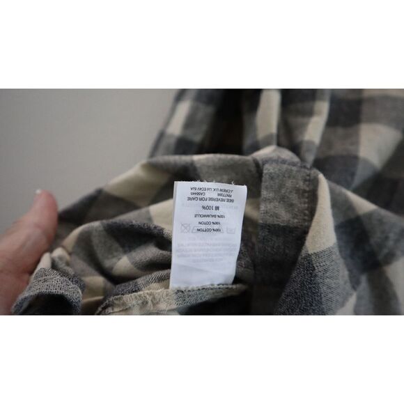 Madewell Women's Sz S Buffalo Check Classic Ex-boyfriend Button-Back Shirt $78 - Picture 5 of 7